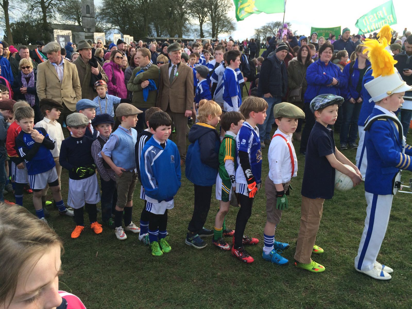 Children Marching